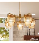 Hunter - Jasmine Roth Ontario 27.3'' Chandelier by Hunter
