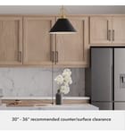 Hunter - 13165 - Carrington Isle 16.25" Pendant by Hunter - Image 7