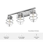 Hunter - Starklake 24" Bath Vanity Light by Hunter - Image 2