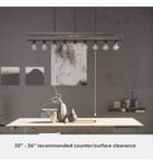 Hunter - Donelson 51.25" Chandelier by Hunter - Image 8