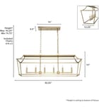 Hunter - Laurel Ridge 42" Chandelier by Hunter - Image 5