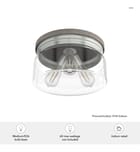 Hunter - Devon Park 13" Flush Mount by Hunter - Image 5
