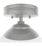 Hunter - Hepburn 8" Semi-Flush Mount by Hunter - Image 5