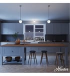 Hunter - Hepburn 8" Semi-Flush Mount by Hunter - Image 7