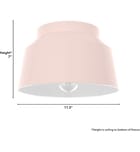 Hunter - Cranbrook 11.5" Flush Mount by Hunter - Image 5