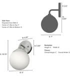 Hunter - Hepburn 10.75" Wall Sconce by Hunter - Image 6