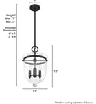 Hunter - 19311 - Belltown 11" Pendant by Hunter - Image 3