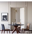 Hunter - Jupiter Star 18.5" Chandelier by Hunter - Image 4