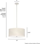 Hunter - Solhaven 19" Pendant by Hunter - Image 5