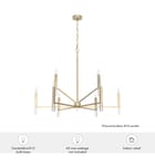 Hunter - Sunjai 40" Chandelier by Hunter - Image 5