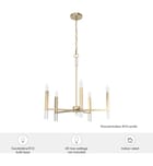 Hunter - Sunjai 25" Chandelier by Hunter - Image 7