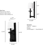 Hunter - Briargrove 14" Wall Sconce by Hunter - Image 5