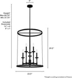 Hunter - Briargrove 22.5" Chandelier by Hunter - Image 2