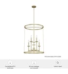 Hunter - Briargrove 22.5" Chandelier by Hunter - Image 3