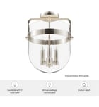 Hunter - Karloff 11.75" Semi-Flush Mount by Hunter - Image 2