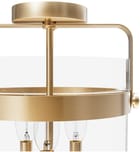 Hunter - Karloff 11.75" Semi-Flush Mount by Hunter - Image 3