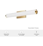 Hunter - Holly Grove 24" Bath Vanity Light by Hunter - Image 7