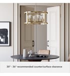 Hunter - Astwood 26" Chandelier by Hunter - Image 2