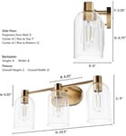 Hunter - Lochemeade 22.5" Bath Vanity Light by Hunter - Image 2