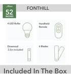Hunter - Fonthill 52" Ceiling Fan by Hunter - Image 8