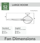 Hunter - Aeronaut 52" Ceiling Fan by Hunter - Image 14