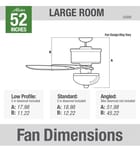 Hunter - 53200 - Italian Countryside 52" Ceiling Fan by Hunter - Image 8