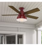 Hunter - Mill Valley Flush Mount Fan by Hunter - Image 7