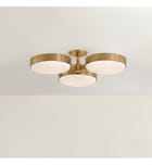 Troy Lighting - C1330-PBR - Rory 30" Semi-Flush Mount by Troy Lighting - Image 5