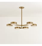 Troy Lighting - C1340-PBR - Rory 40" Semi-Flush Mount by Troy Lighting