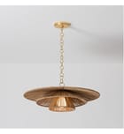 Troy Lighting - F1724-VGL - Levan 24" Pendant by Troy Lighting