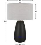 Uttermost - 30058-1 - Twilight 26.5" Table Lamp by Uttermost - Image 8