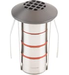 WAC Lighting - LED 1in 12V Round Beveled Top Inground Indicator Light with Honeycomb Louver for Glare Control by WAC Lighting - Image 3