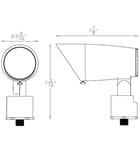 WAC Lighting - LED Colorscaping RGBWW Grand Accent Spot Light by WAC Lighting - Image 5