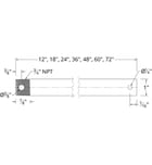 WAC Lighting - Ceiling Fan Extension Downrod by WAC Lighting - Image 3