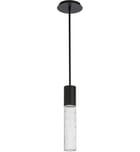 dweLED - PD-W63114-BK - Sleek 14" Outdoor Pendant by dweLED