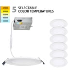 WAC Limited - R6ERDR-W9CS-WT-6 - Lotos 6in LED 5-CCT Round Recessed Kit by WAC Limited
