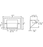 WAC Lighting - LEDme 5" Step Light by WAC Lighting - Image 2