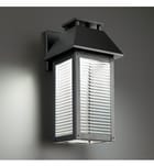dweLED - WS-W35118-BK - Faulkner 18" Outdoor Wall Light by dweLED - Image 2