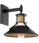 dweLED - WS-W43015-BK/AB - Sleepless 15.25" Outdoor Wall Light by dweLED
