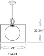 Z-Lite - Arosia 24" Pendant by Z-Lite - Image 8
