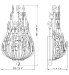 Z-Lite - Gabriella 15.5-inch Wall Sconce by Z-Lite - Image 6