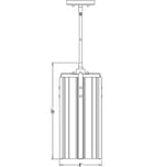 Z-Lite - Alverton 8" Pendant by Z-Lite - Image 3