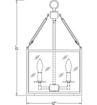 Z-Lite - 346P12-MB - Barrington 12" Pendant by Z-Lite - Image 3