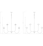 Z-Lite - 352-8MGLD - Allistair 36" Chandelier by Z-Lite - Image 7