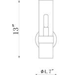 Z-Lite - Datus 13" Wall Sconce by Z-Lite - Image 8