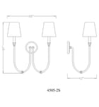 Z-Lite - Jisele 21-inch Wall Sconce by Z-Lite - Image 6