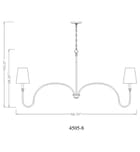 Z-Lite - Jisele 58.75-inch Chandelier by Z-Lite - Image 6