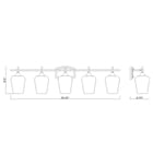 Z-Lite - 473-5V-BBR - Joliet 38.25-inch Bath Vanity Light by Z-Lite - Image 6