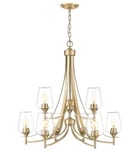 Z-Lite - 473-9BBR - Joliet 31-inch Chandelier by Z-Lite
