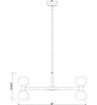 Z-Lite - Artemis 32" Chandelier by Z-Lite - Image 5